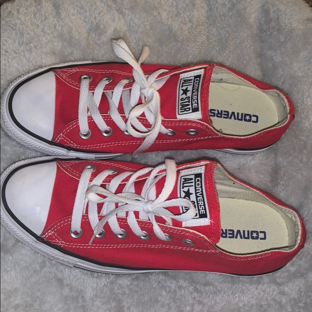 Red Converse - Picture 2 of 3